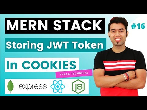 MERN #16: How to Store JWT Token in Cookie For Authentication in MERN STACK in Hindi