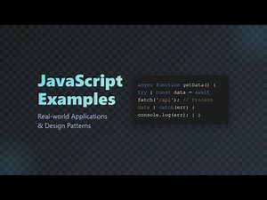 JavaScript Practical Examples: Array, Async, DOM & Design Patterns for Beginners