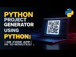 🚀 Create a QR Code Generator App using Python in 10 Minutes!