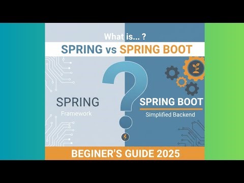 What is Spring Boot? | Spring vs Spring Boot Explained (Beginner’s Guide 2025)