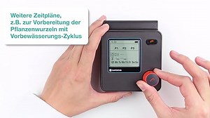 Gardena Bewässerungssteuerung Select: Automatische und zeitsparende Bewässerung, Flexible Bewässerung Dank 3 Zeitplänen, Water Now-Funktion (1891-20)